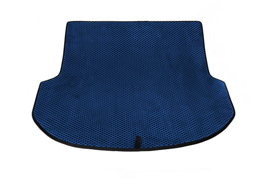 Hyundai Santa Fe 3 2012–2018 Kofferbakmat (EVA, blauw) (5 zitplaatsen) Image