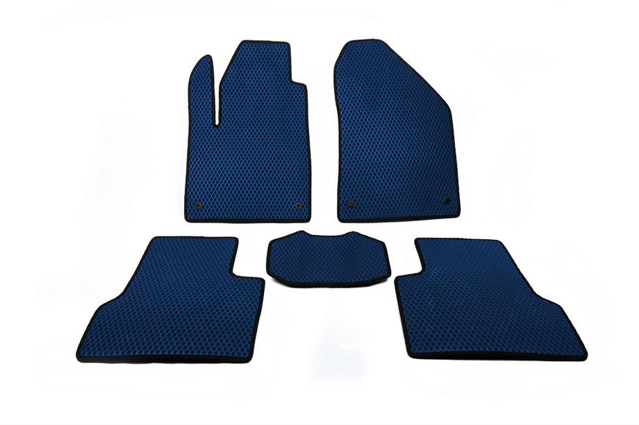 Jeep Cherokee KL 2013– EVA automatten (Blauw) Image