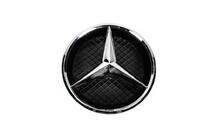 Mercedes GLE Coupé C292 2015–2019 Voorste embleem met behuizing (21 cm) foto 1