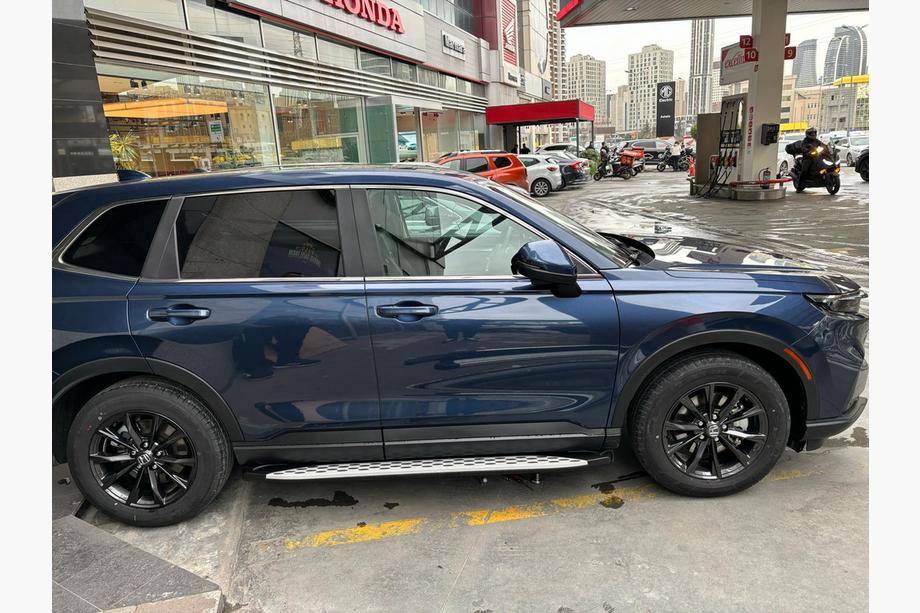 Honda CRV 2022– Shining side steps (2 st., aluminium) Image