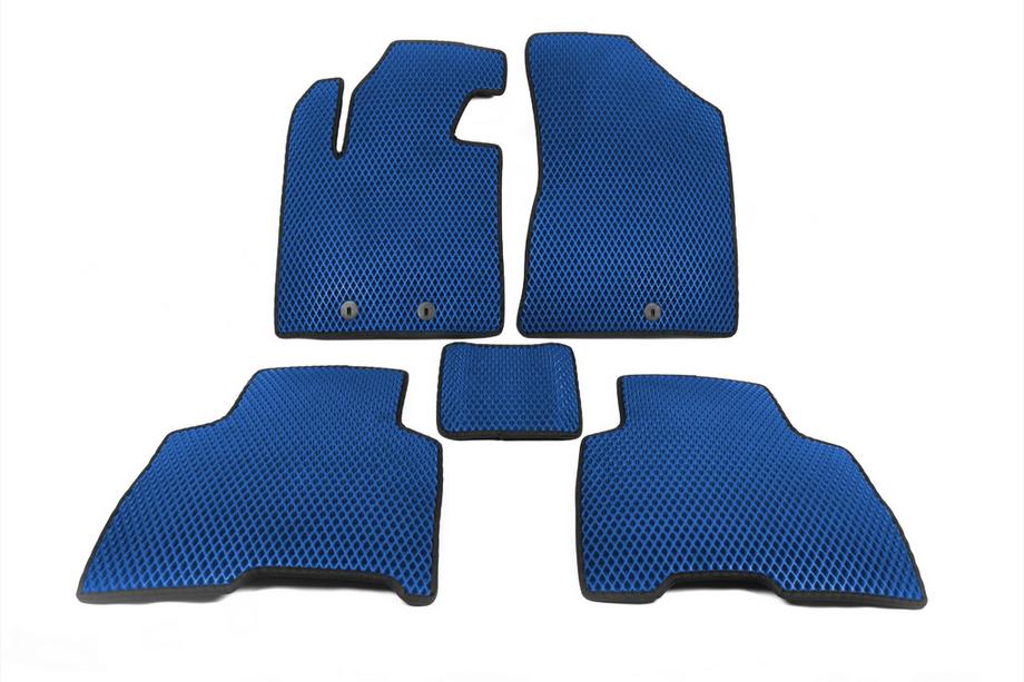 Kia Sorento II XM 2009–2014 EVA automatten 2012-2014 (Blauw) Image