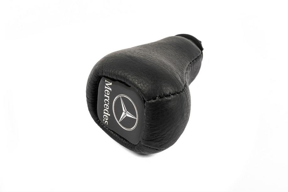 Mercedes E-class W124 1984–1997 Versnellingspookknop V3 (5-versnellingen, leer) Foto 3