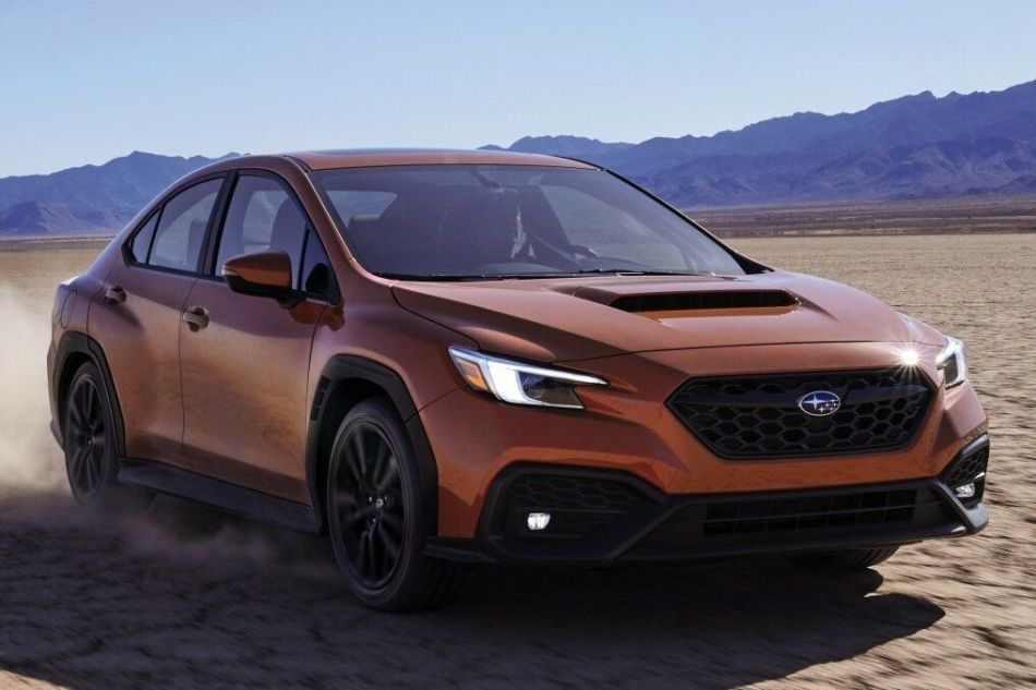Vijfde generatie van de sport-sedan Subaru WRX