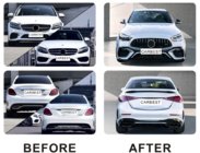 Mercedes C-klasse W205 2014–2021 W206 AMG restylingkit foto 2