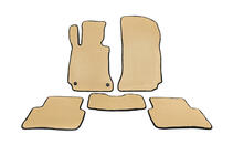 Mercedes C-klasse W204 2007–2015 EVA automatten (Beige) foto 1
