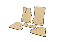 Mercedes S-class W221 2005–2013 EVA vloermatten (Short, beige) foto 2