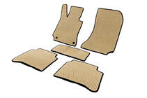 Mercedes E-klasse W212 2009–2016 EVA automatten (Beige) foto 2