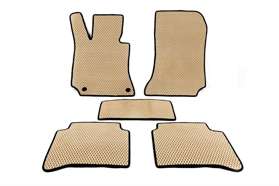 Mercedes E-klasse W212 2009–2016 EVA automatten (Beige) Image