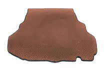 Mitsubishi Galant 2003–2012 Kofferbakmat (EVA, bruin) foto 1