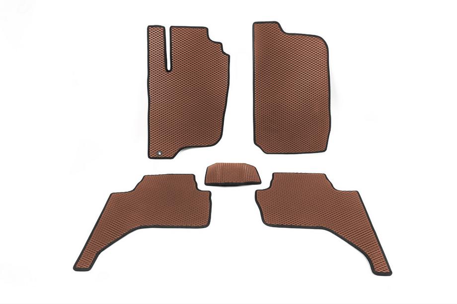 Mitsubishi L200 2006–2015 EVA automatten (bruin) Image