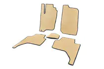 Mitsubishi L200 2006–2015 EVA automatten (Beige) foto 2