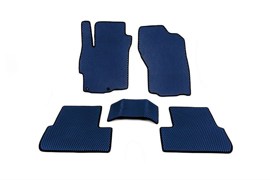 Mitsubishi Lancer X 2008– EVA automatten voor interieur (Blauw) Image