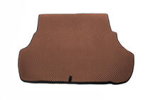Mitsubishi Lancer X 2008– Kofferbakmat (EVA, bruin) foto 1