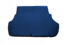 Mitsubishi Lancer X 2008– Kofferbakmat (EVA, blauw) foto 1