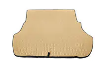 Mitsubishi Lancer X 2008– Kofferbakmat (EVA, Beige) foto 1