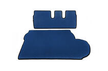 Mitsubishi Outlander 2006–2012 Kofferbakmat (EVA, blauw) 7-zits Met subwoofer foto 1