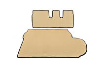 Mitsubishi Outlander 2006–2012 Kofferbakmat (EVA, beige) 7-zits Zonder subwoofer foto 1