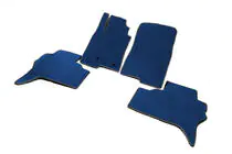 Mitsubishi Pajero Wagon IV 2006–2021 EVA automatten (Blauw) foto 2