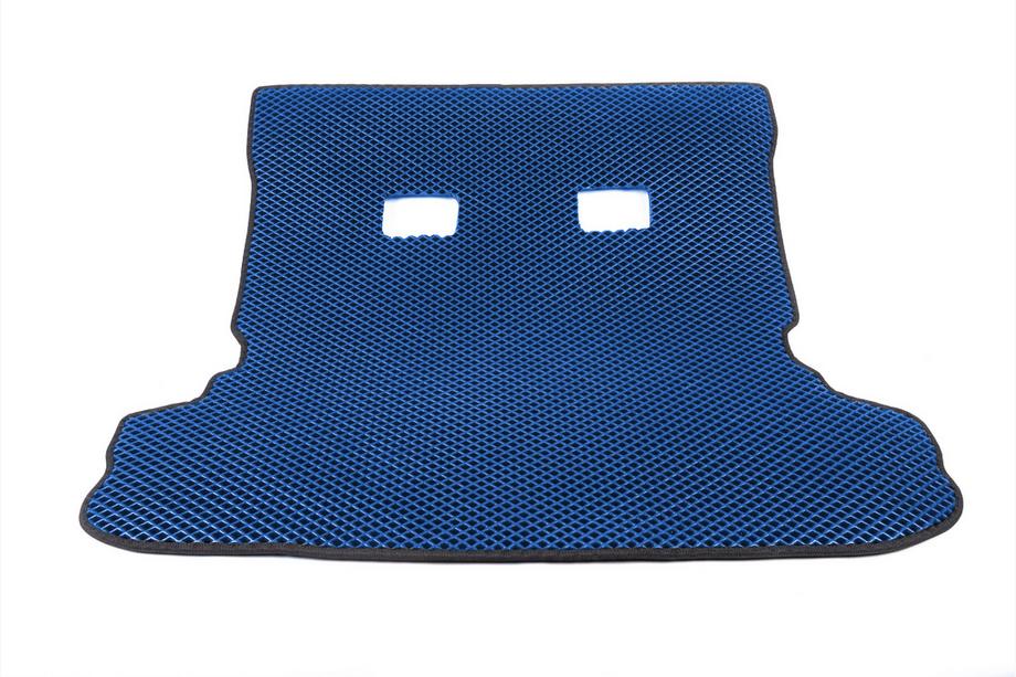 Mitsubishi Pajero Wagon IV 2006–2021 Kofferbakmat (EVA, blauw) Foto 1