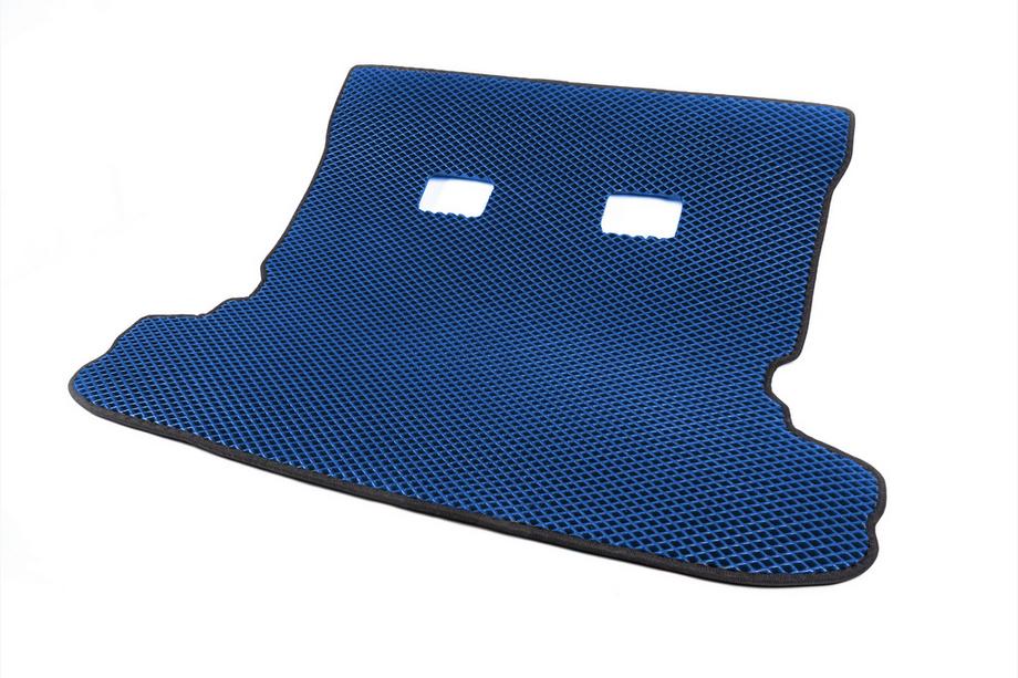 Mitsubishi Pajero Wagon IV 2006–2021 Kofferbakmat (EVA, blauw) Foto 2