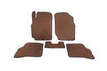 Nissan Almera B10 Classic 2006–2012 EVA automatten (bruin) foto 1