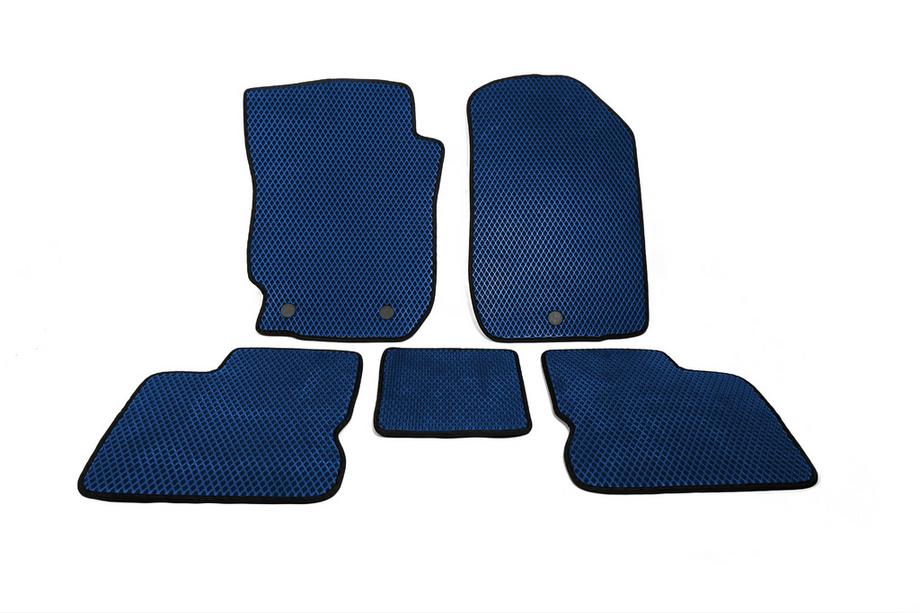Nissan Almera G11/G15 2012– EVA automatten (Blauw) Image