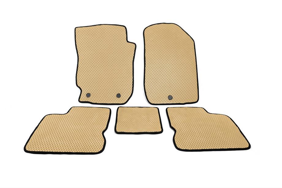 Nissan Almera G11/G15 2012– EVA automatten (Beige) Image
