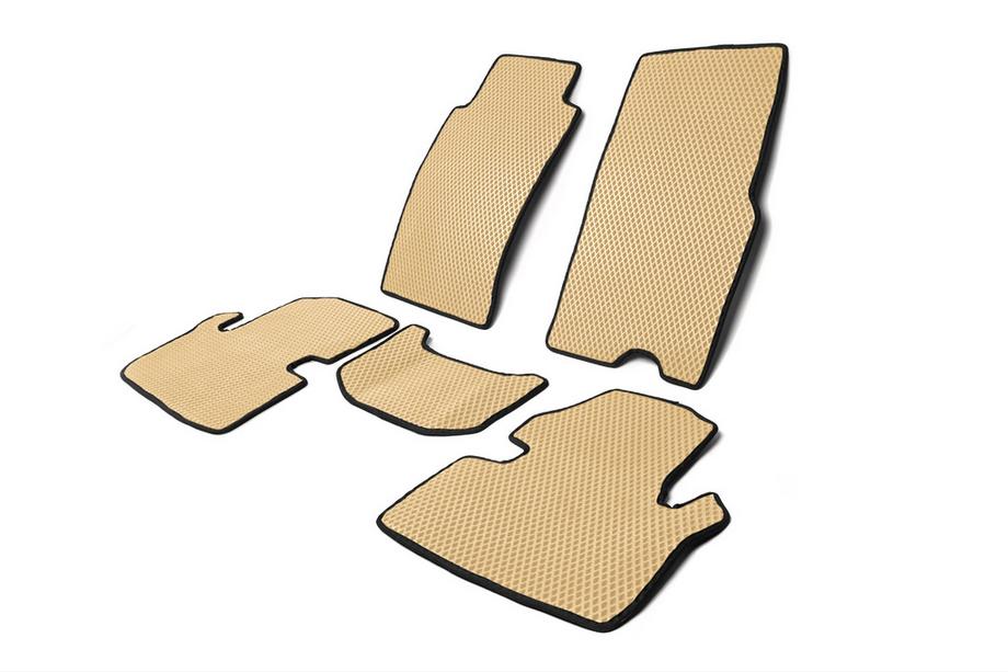Nissan Patrol Y60 1988–1997 EVA automatten (Beige) Kort, 5-delige set (voor en achter) Foto 2