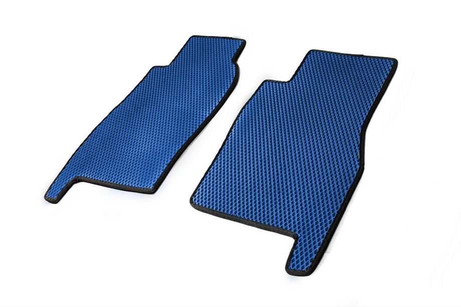 Nissan Patrol Y61 1997–2011 EVA automatten (Blauw) Lang, 4-delige set (voor- en achtermatten) Foto 4