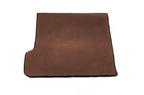 Nissan Patrol Y61 1997–2011 Lange kofferbakmat (EVA, bruin) foto 1