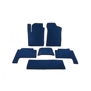 Interieurmatten 3 rijen (EVA, blauw) Nissan Patrol Y62 2010–2024 foto 1