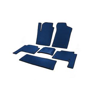 Interieurmatten 3 rijen (EVA, blauw) Nissan Patrol Y62 2010–2024 foto 2