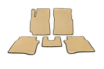 Nissan Primera P12 2002–2007 EVA automatten (Beige) foto 1