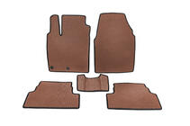Nissan Qashqai 2007–2010 Vloermatten (EVA, bruin) foto 1