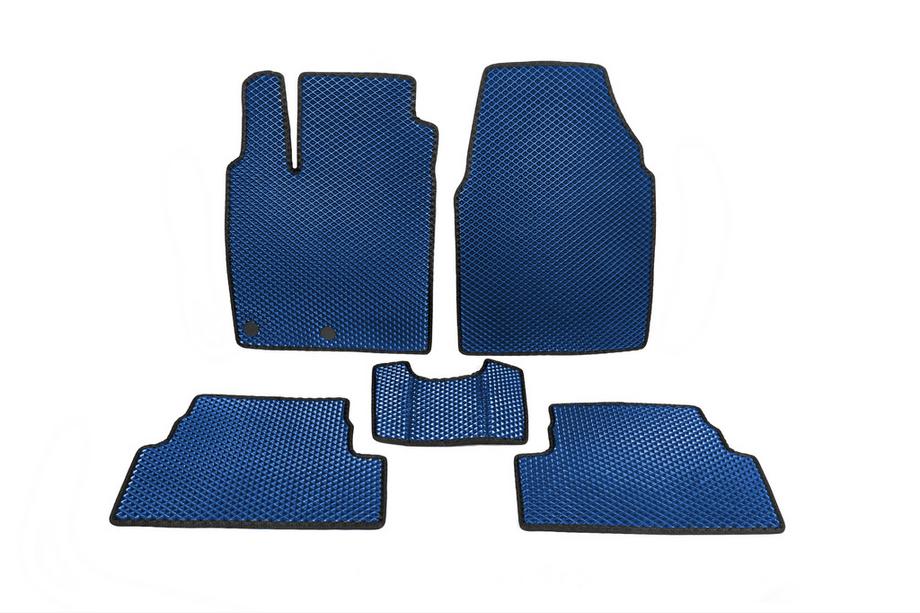 Nissan Qashqai 2010–2014 EVA automatten voor interieur (Blauw) Image
