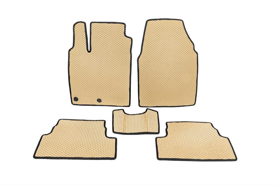 Nissan Qashqai 2010–2014 Automatten (EVA, beige) Image