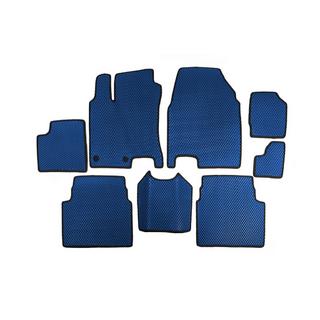 Automatten voor +2 (3 rijen, EVA, blauw) Nissan Qashqai 2010–2014 foto 1