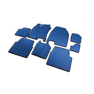 Automatten voor +2 (3 rijen, EVA, blauw) Nissan Qashqai 2010–2014 foto 2