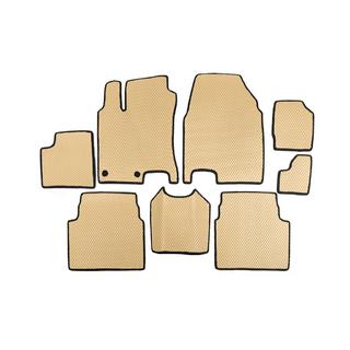 EVA interieumatten voor +2 (3 rijen, beige) Nissan Qashqai 2010–2014 foto 1