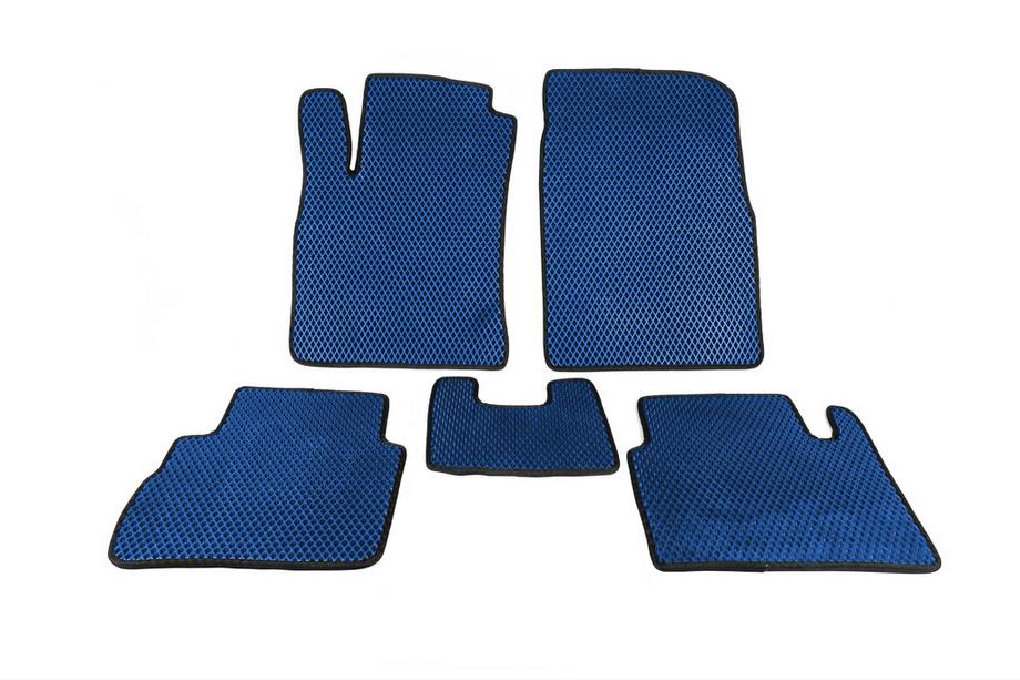 Nissan Tiida 2004–2011 EVA automatten (Blauw) Image