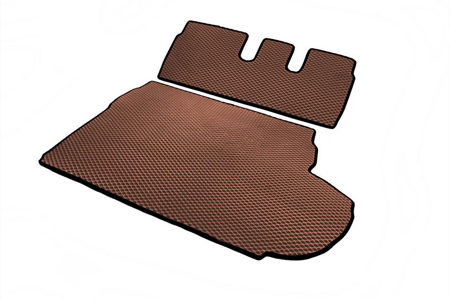 Peugeot 4007 2007–2013 Bagageruimatte (EVA, bruin) 7-zits Foto 4