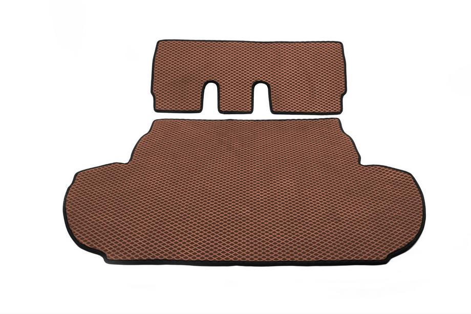 Peugeot 4007 2007–2013 Bagageruimatte (EVA, bruin) 7-zits Zonder subwoofer Image