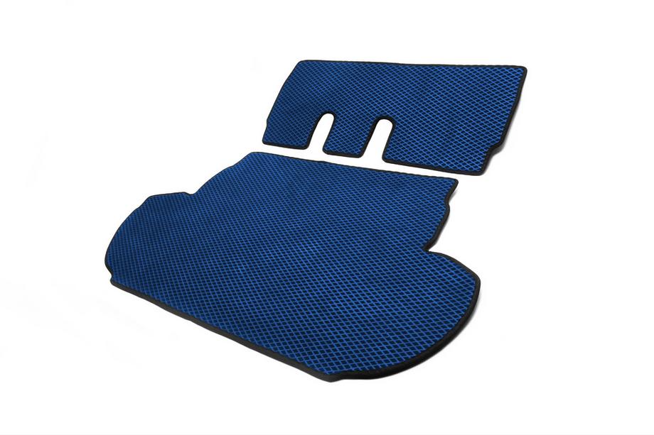 Peugeot 4007 2007–2013 Kofferbakmat (EVA, blauw) 7-zits Zonder subwoofer Foto 3