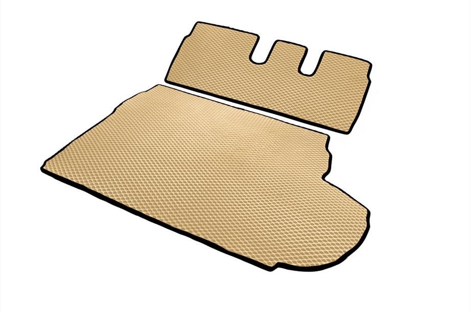 Peugeot 4007 2007–2013 Kofferbakmat (EVA, beige) 7-zits Zonder subwoofer Foto 4