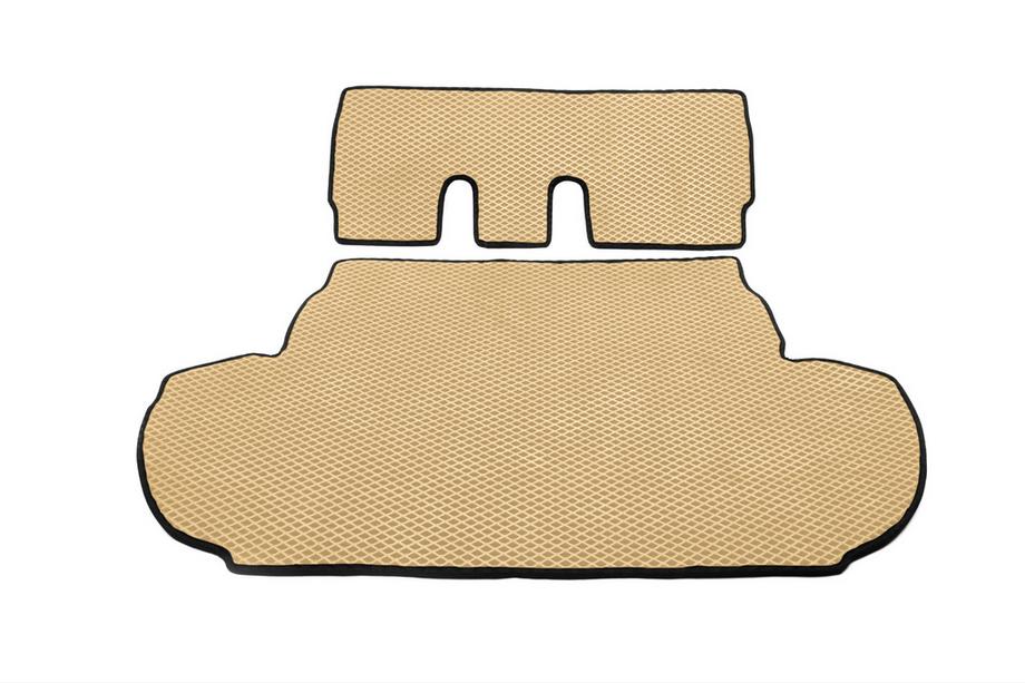 Peugeot 4007 2007–2013 Kofferbakmat (EVA, beige) 7-zits Image