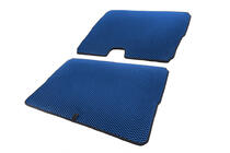 Peugeot 3008 2008–2016 Kofferbakmat (EVA, blauw) Kofferbakmat Boven+Onder (EVA, blauw) foto 1