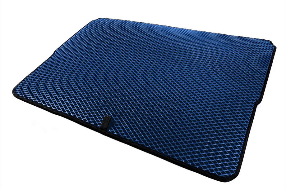 Peugeot 3008 2008–2016 Kofferbakmat (EVA, blauw) Onderste kofferbakmat (EVA, blauw) Foto 5