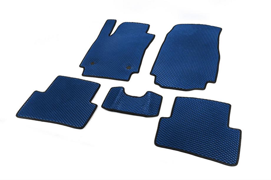 Renault Captur 2013–2019 EVA automatten (Blauw) Image