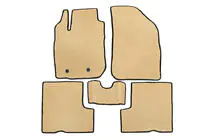 Dacia Duster 2008–2018 EVA automatten (Beige) foto 1