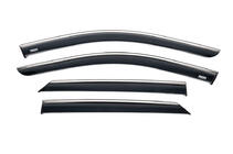 Hyundai Ioniq 5 2021– Raamwindschermen met chromen sierlijst (set van 4, Niken) foto 1